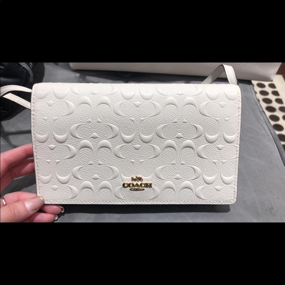 Coach crossbody clutch